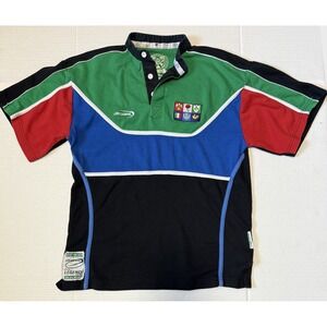 LANSDOWNE - Men's 6 Six Nations‎ Rugby Union Short Sleeve Shirt - Medium